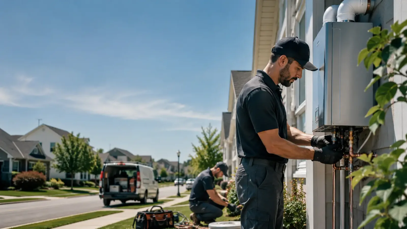 Tankless Water Heater Installation in Mineola, TX